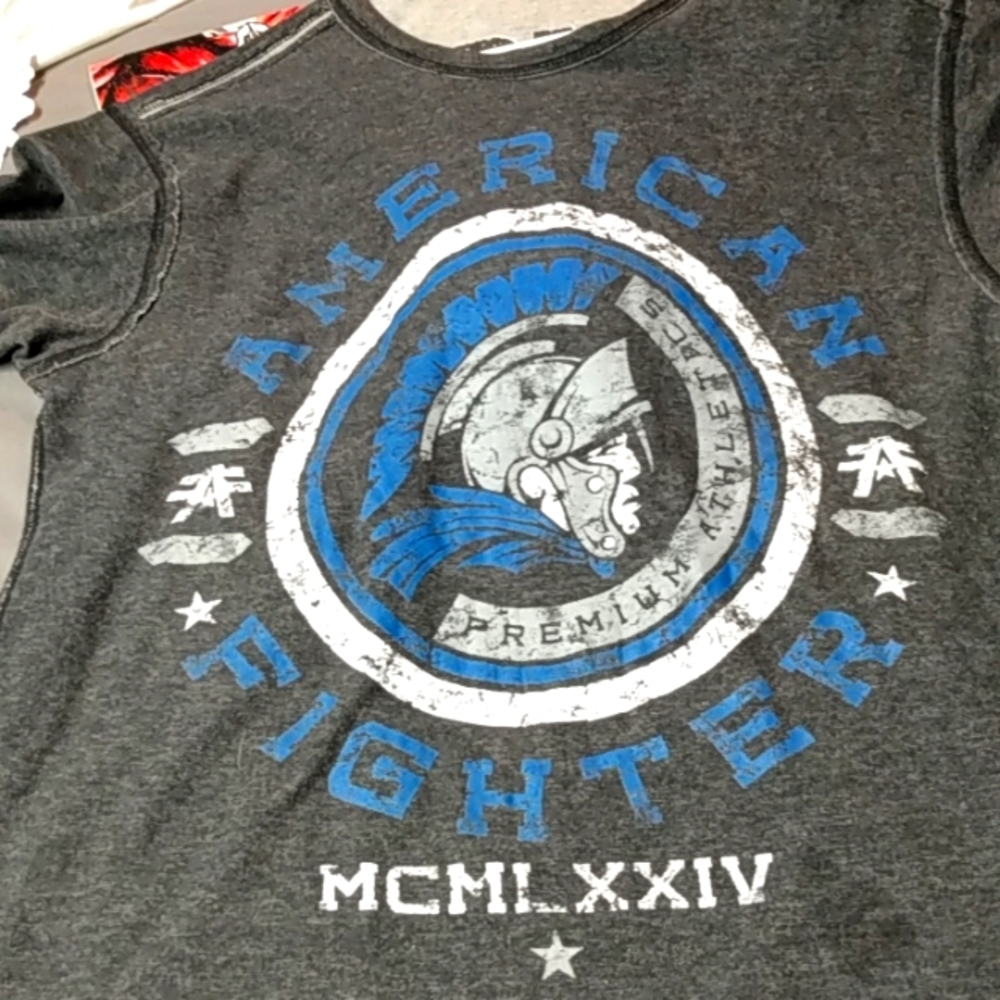 Lg American fighter shirt reversible